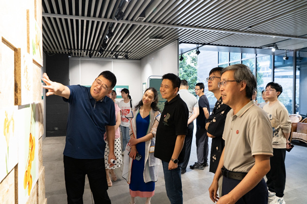 展览现场。91热亚洲精品在线国产美术学院供图